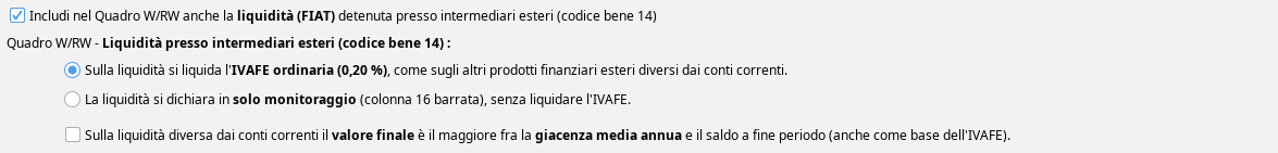 Le opzioni sulla liquidità